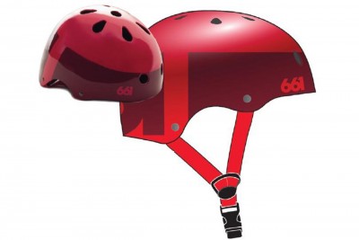 SIXSIXONE kask DIRT LID Red SIXSIXONE kask DIRT LID Red