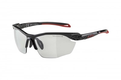 ALPINA okulary TWIST FIVE HR VL+ kolor BLACK-RED szkło BLACK Cat.1-3 FOGSTOP 2020