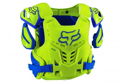 FOX Adult Raptor zbroja Blue Yellow
