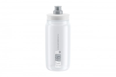 ELITE Bidon Fly Clear Grey 550ml ELITE Bidon Fly Clear Grey 550ml