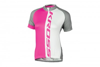 KROSS koszulka Flow Lady Pink KROSS koszulka Flow Lady Pink