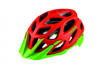 ALPINA kask Mythos 3.0 L.E Neon red Green ALPINA kask Mythos 3.0 L.E Neon red Green
