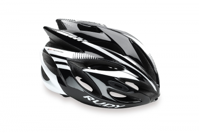 RP kask Rush Black White