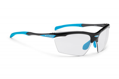 Rudy Project okulary Agon czarno-niebieskie ImpX2 black   Rudy Project okulary Agon czarno-niebieskie ImpX2 black