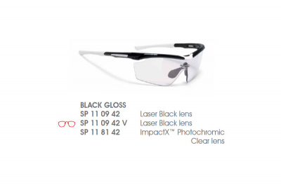 RP okulary Genetyk E/V Blk G Ls czarne  RP okulary Genetyk E/V Blk G Ls czarne