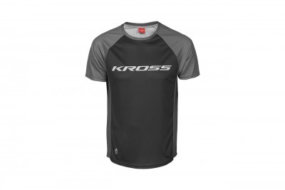 KROSS Koszulka HYDE SHORT SLEEVE Grey KROSS Koszulka HYDE SHORT SLEEVE Grey
