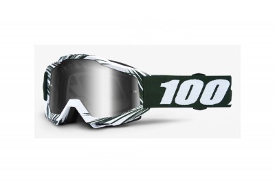 Gogle 100% Accuri Bali (Szyba Srebrna Lustrzana Anti-Fog, LT 25%+/-5% + Szyba Przezroczysta Anti-Fog, LT 88%-92%)