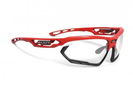 RUDY PROJECT okulary Fotonyk Fire red gloss / Bumpres Black - ImpactX 2 Black