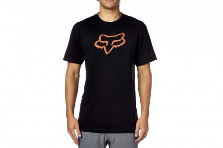 FOX koszulka Legacy Foxhead Black Orange