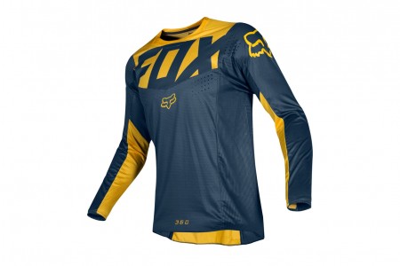 FOX 360 Kila jersey Navy Yellow 2019