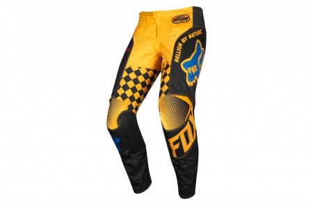 FOX 180 Czar Junior spodnie Black Yellow 2019