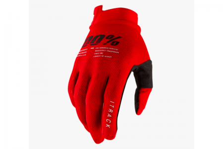Rękawiczki 100% Itrack Red
