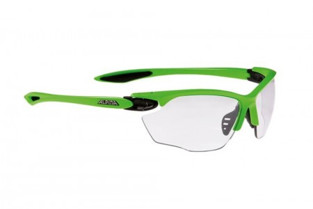 ALPINA Okulary Twist Four VL+ kolor neon green-matt black szkło BLK S1-3 Fogstop