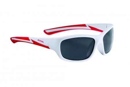 ALPINA okulary dziecięce Flexxy Youth kolor white-matt-red szkło C BLK S3