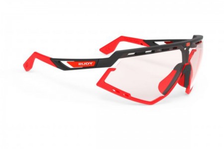 Okulary RUDY PROJECT Defender Black Matte Red Fluo - Impactx 2 Red