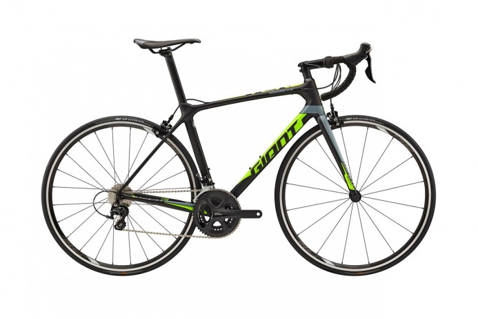 GIANT TCR Advanced 2 Carbon Green Gray