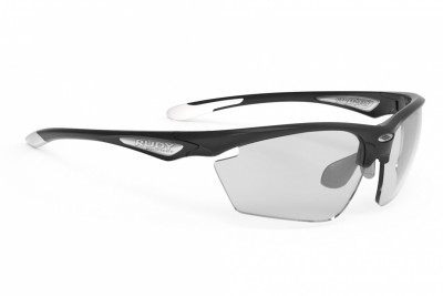RUDY PROJECT okulary Stratofly Black gloss / White - ImpactX Photochromic 2 Black