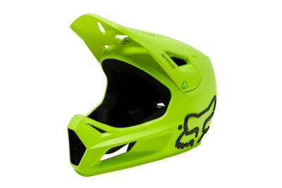 Kask rowerowy FOX Rampage Fluo Yellow