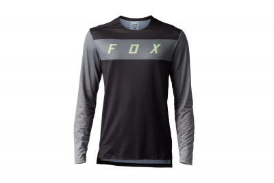 Koszulka FOX Flexair Arcadia Black z długim rękawem 