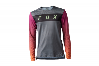 Koszulka z długim rękawem FOX Flexair Arcadia Pewter 