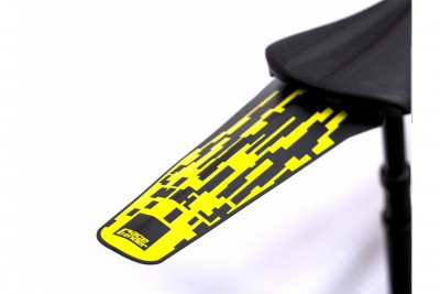 RACEFENDER Pixel Rear błotnik pod siodełko Yellow