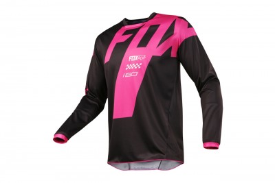 FOX 180 Mastar jersey Black Pink