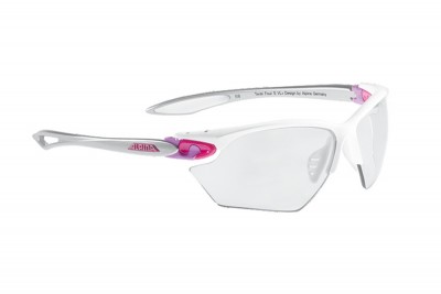 ALPINA Okulary Twist Four VL+ S kolor white-pink-silver szkło BLK S1-3 Fogstop