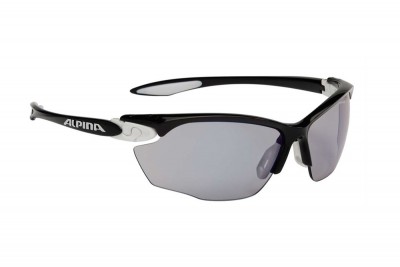 ALPINA Okulary Twist Four VLM+ kolor black-white szkło blue mirror S1-3 Fogstop