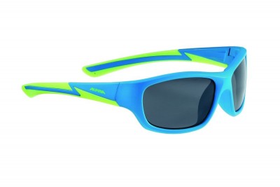 ALPINA okulary dziecięce Flexxy Youth kolor blue matt-lime szkło C BLK S3