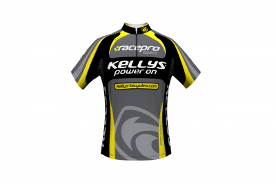 Koszulka KELLYS Pro Team krótki rękaw Yellow