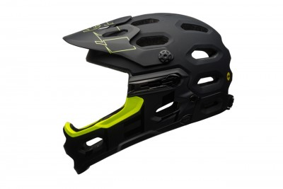 BELL kask Super 3R Mips Black Yellow