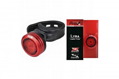 ProX Lyra R Lampka rowerowa tylna SMD LED 15Lm USB