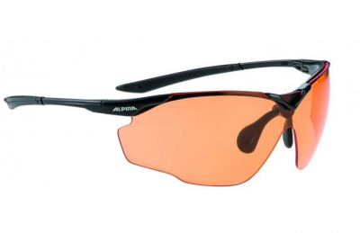 ALPINA okulary Splinter Shield VL kolor black szkło orange S2-3