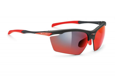  Rudy Project okulary AGON GRAPHITE - MULTILASER RED