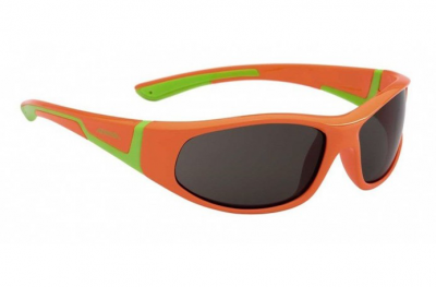 ALPINA okulary dziecięce Flexxy Junior kolor orange-green szkło BLK S3