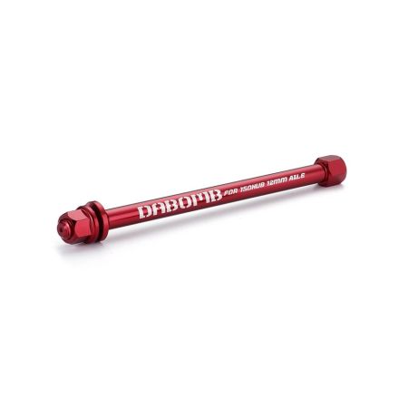 Oś Da Bomb R150 THRU AXLE czerwona 