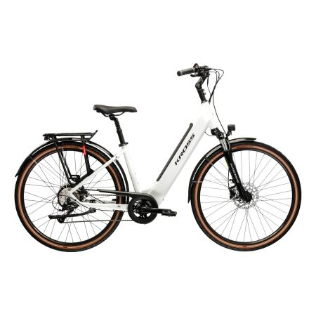 Rower KROSS Trans Hybrid 1.0 Perłowy