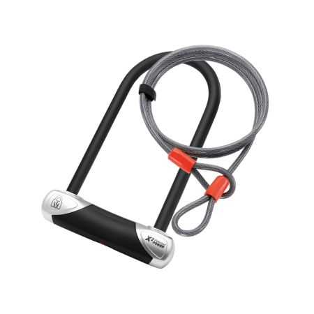 Zapięcie rowerowe MAGNUM 3102 U-LOCK - 13mm 115mm 230mm - 5 x Klucze z kodem + linka 10mm 120cm 