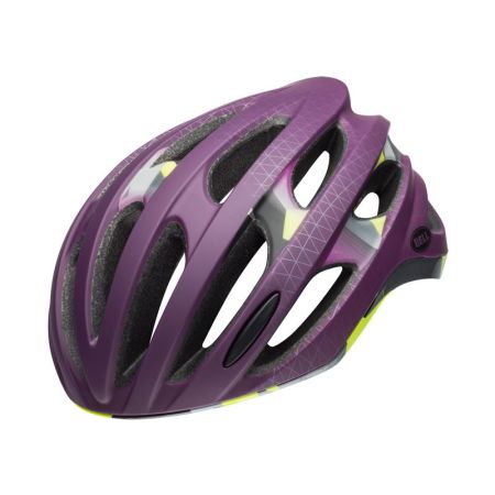 Kask szosowy BELL FORMULA matte plum deco roz. L (58–62 cm) 
