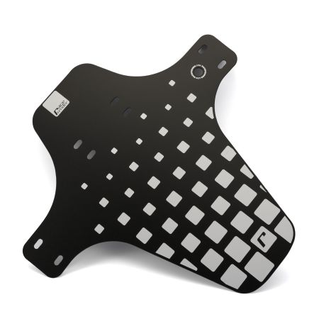 Błotnik przedni RACEFENDER Pixel 2.0 silver +rzep