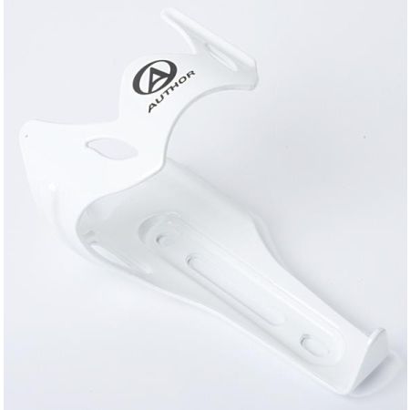 Koszyk na bidon AUTHOR ABC-37 biały 