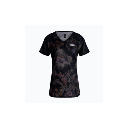 Koszulka rowerowa damska 100% Airmatic Black