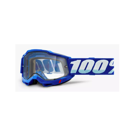 Gogle 100% Accuri 2 Enduro Moto Blue (szyba przezroczysta podwójna)