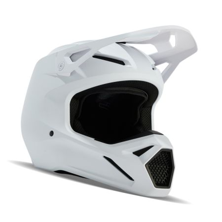 Fox Kask Motocyklowy  V1 Solid Matte White Xxl
