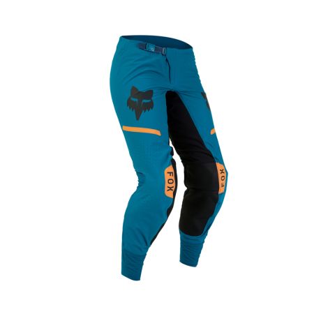 Fox Spodnie Motocyklowe Damskie  Flexair Optical Maui Blue 6