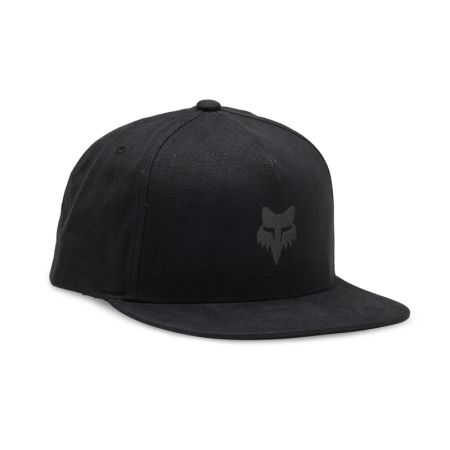 Czapka z daszkiem FOX Head Snapback Black Charcoal