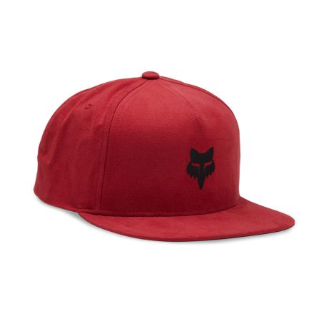 Czapka z daszkiem FOX Head Snapback Flame Red