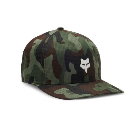 Fox Czapka Z Daszkiem  Head Tech Flexfit Green Camo L/xl