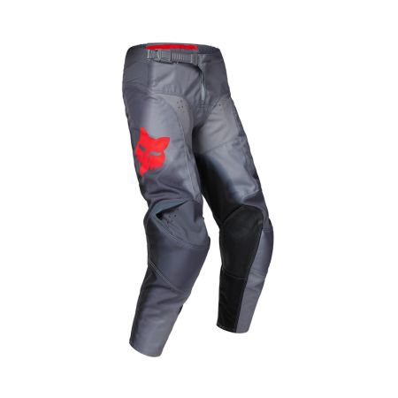 Fox Spodnie Motocyklowe Junior  180 Interfere Grey Red Y22