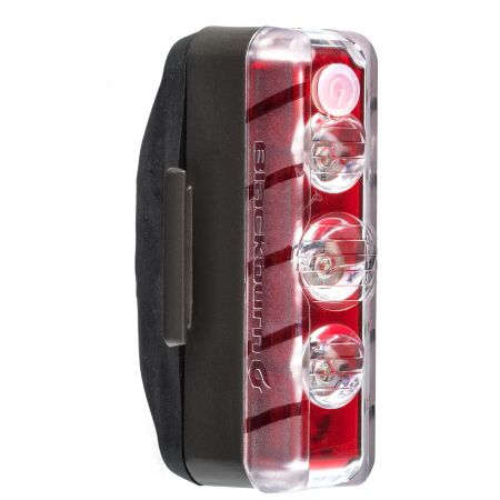 Lampka tylna BLACKBURN DAYBLAZER 125 REAR, 125 lumenów USB czarna (NEW) 